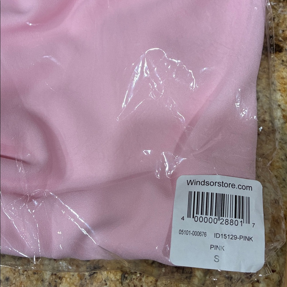 Pink Off-Shoulder Dress - Picture 6 of 8